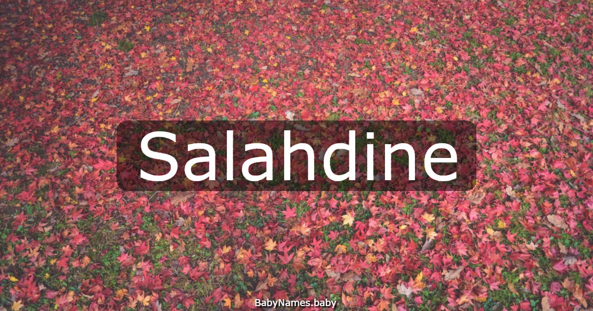 Salahdine