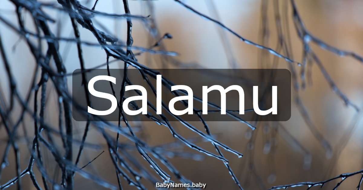 Salamu