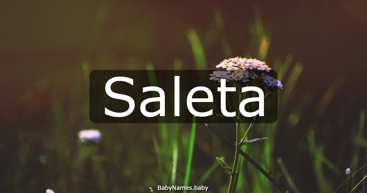 Saleta