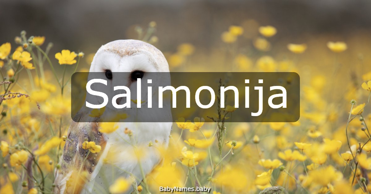 Salimonija