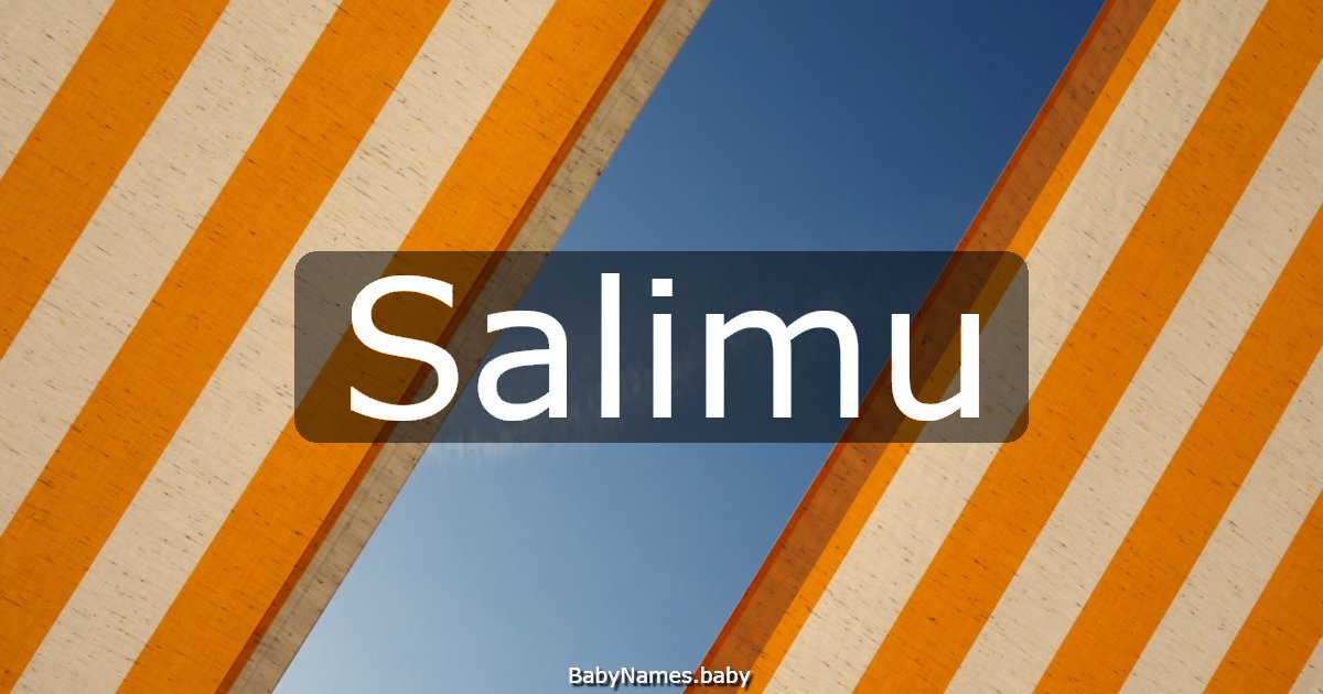 Salimu