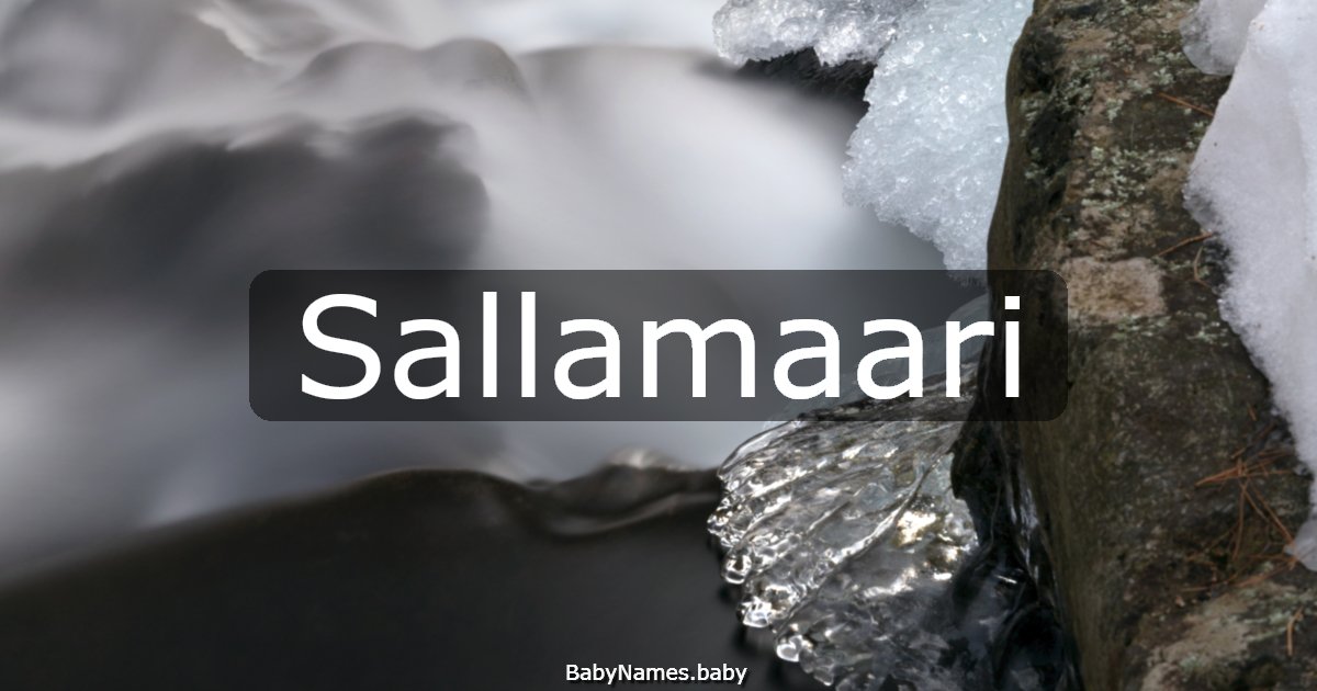 Sallamaari