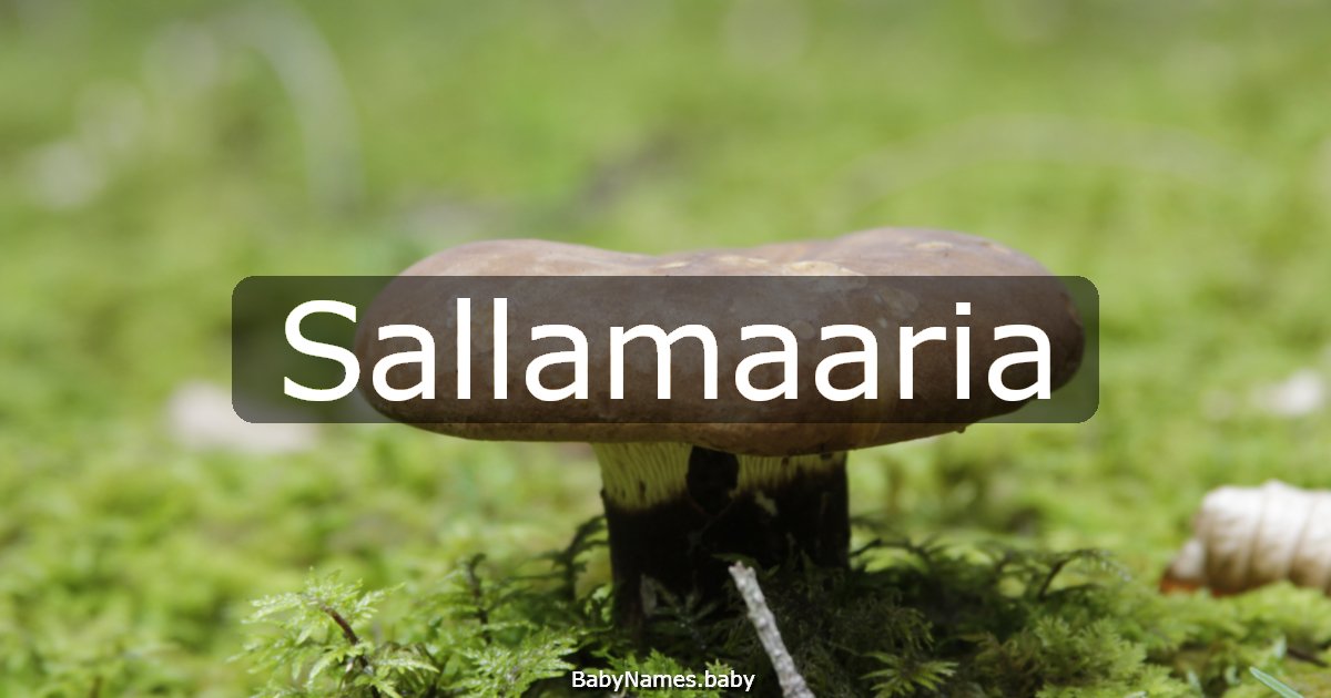 Sallamaaria