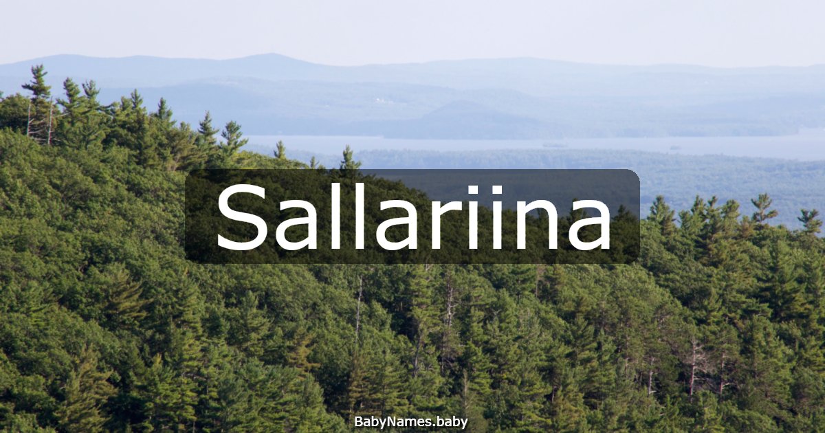 Sallariina