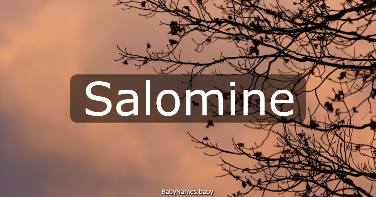 Salomine