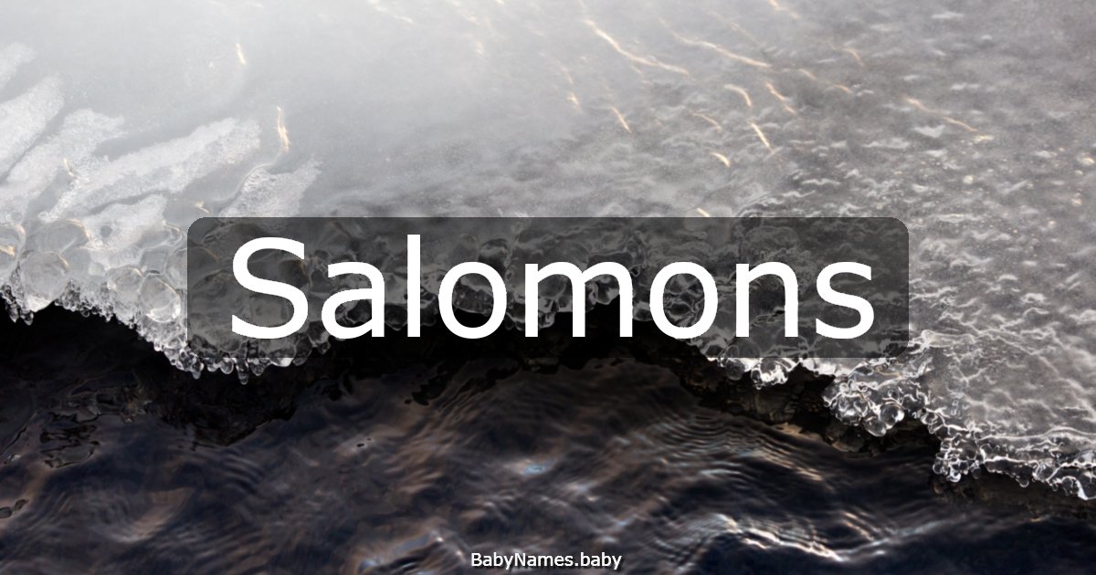Salomons
