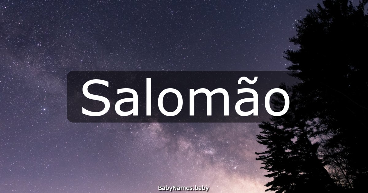 Salomão
