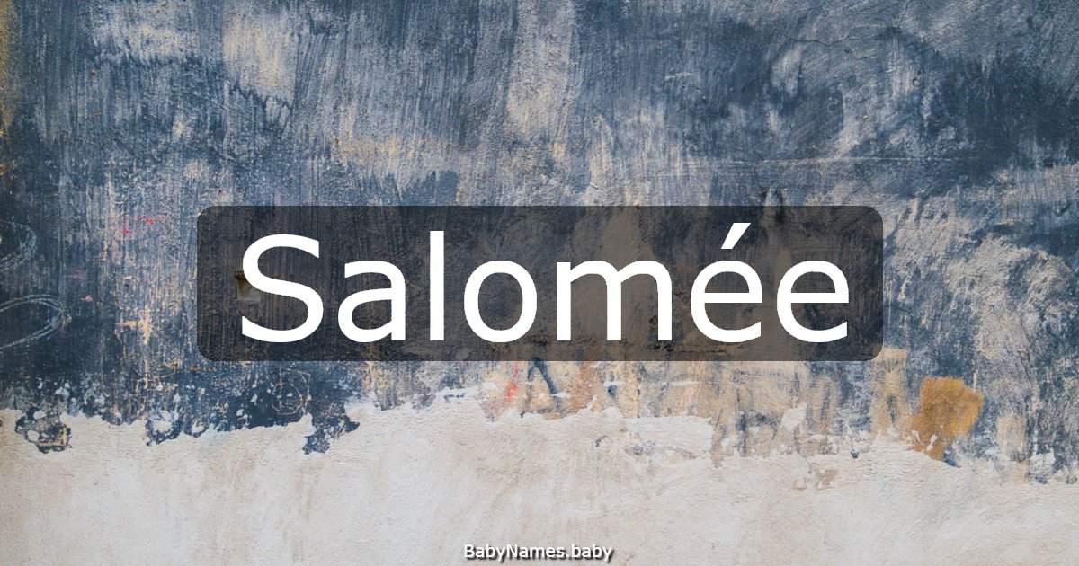 Salomée
