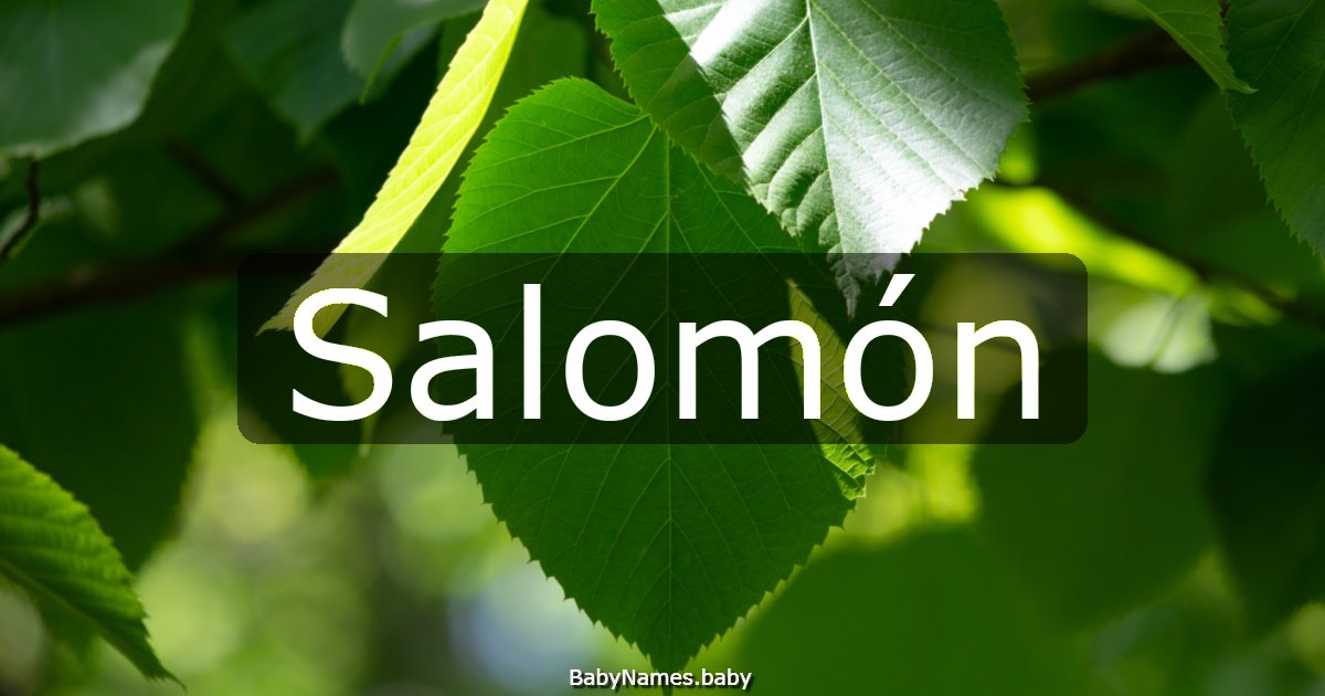 Salomón