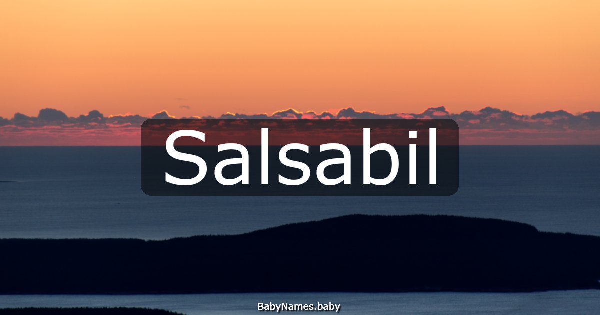 Salsabil