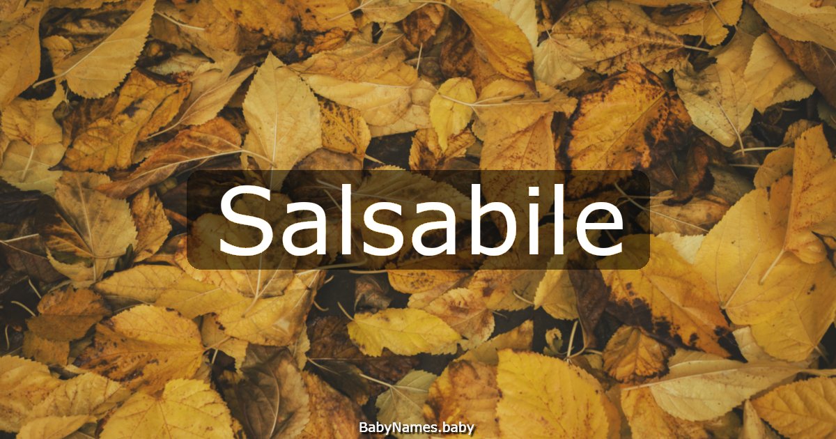 Salsabile