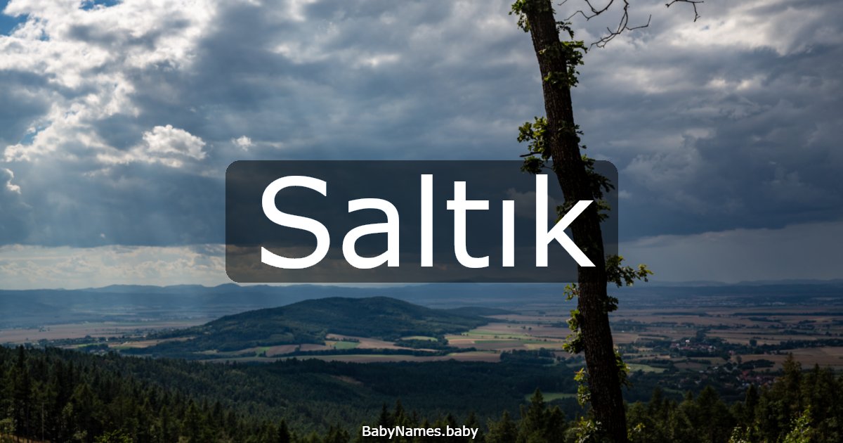 Saltık