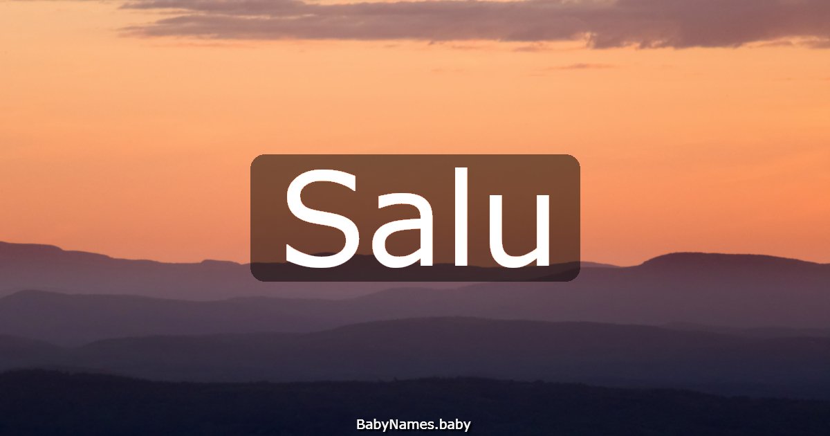Salu