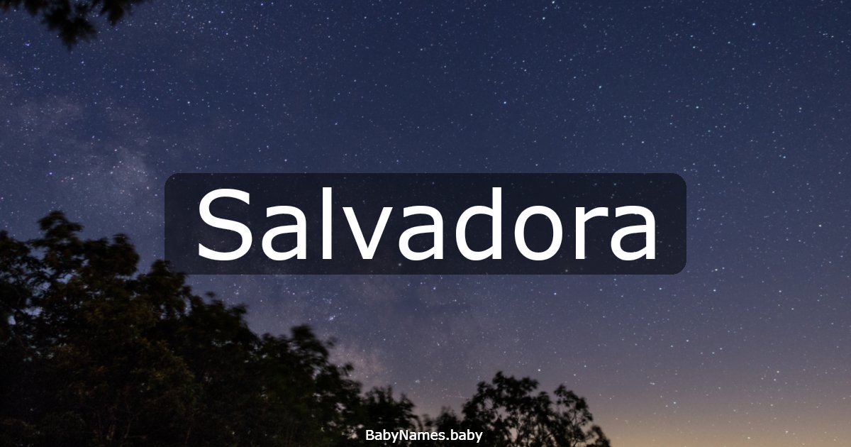 Salvadora