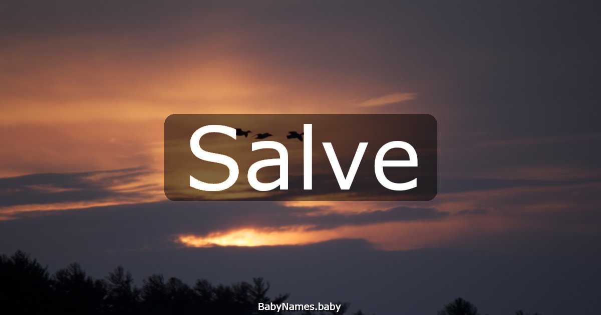 Salve