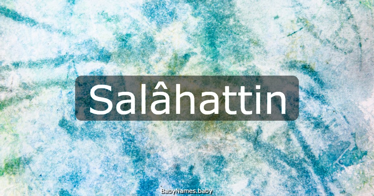 Salâhattin