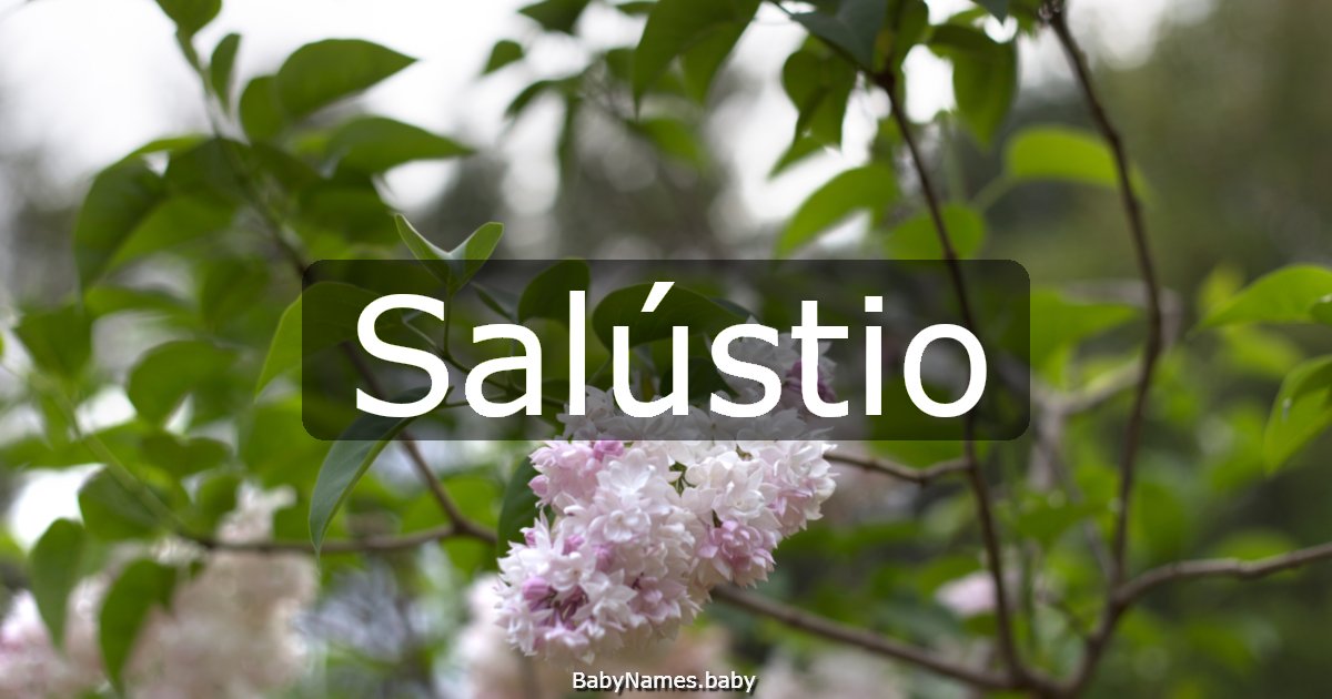 Salústio