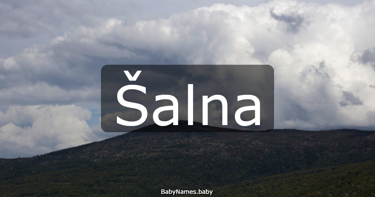 Šalna