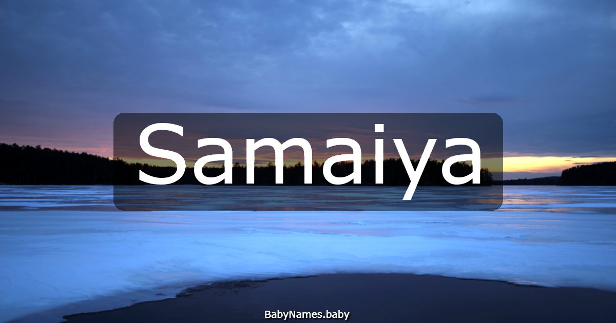 Samaiya