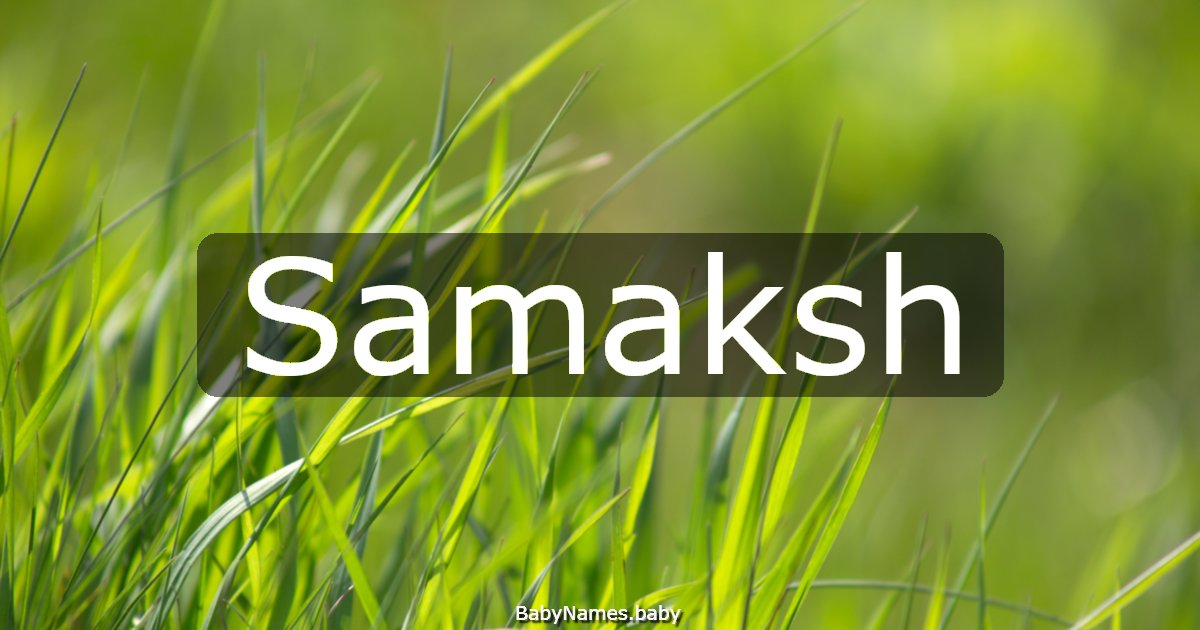 Samaksh
