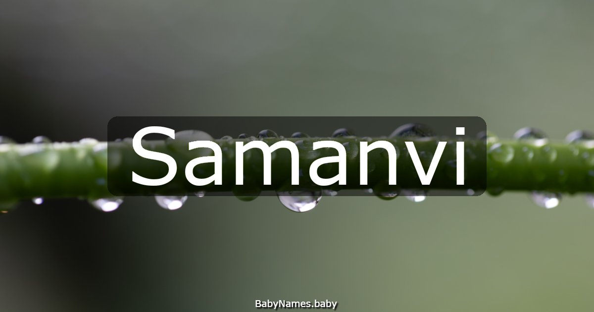 Samanvi