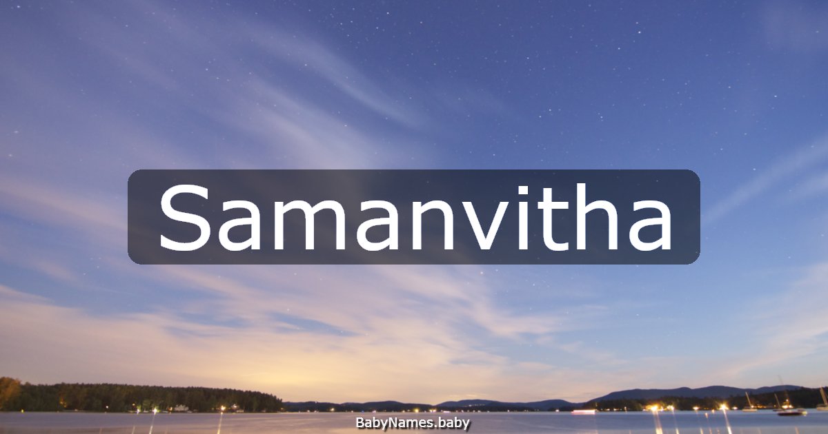 Samanvitha