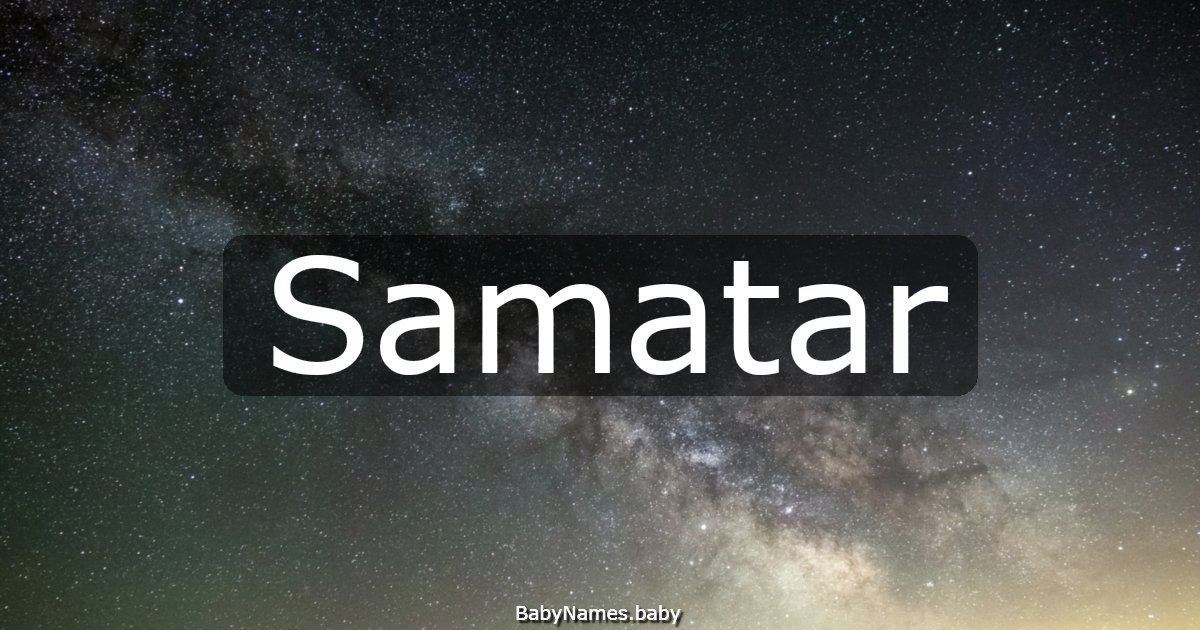 Samatar