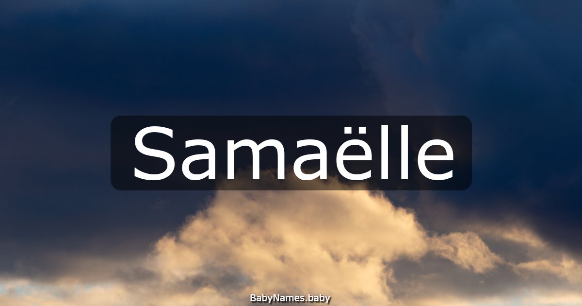 Samaëlle
