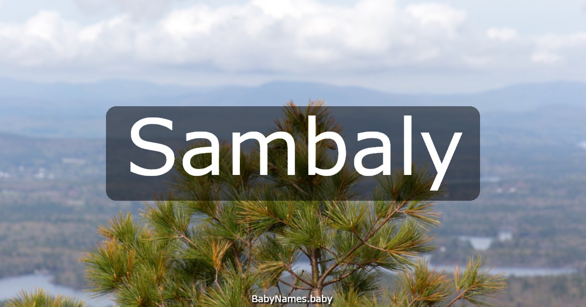 Sambaly