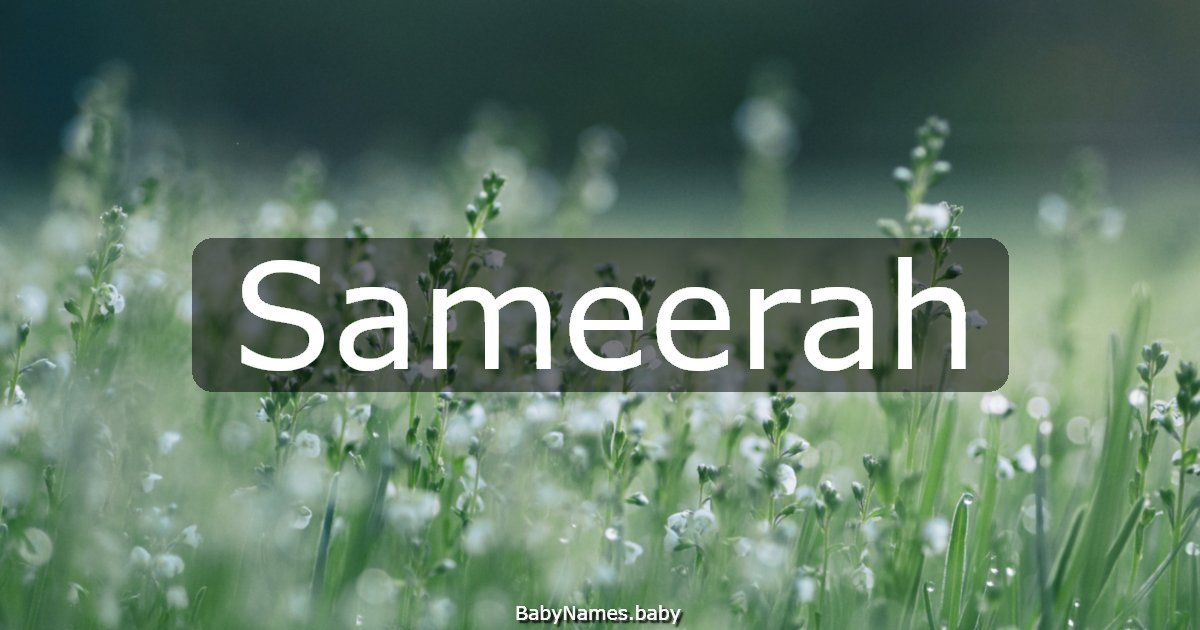 Sameerah