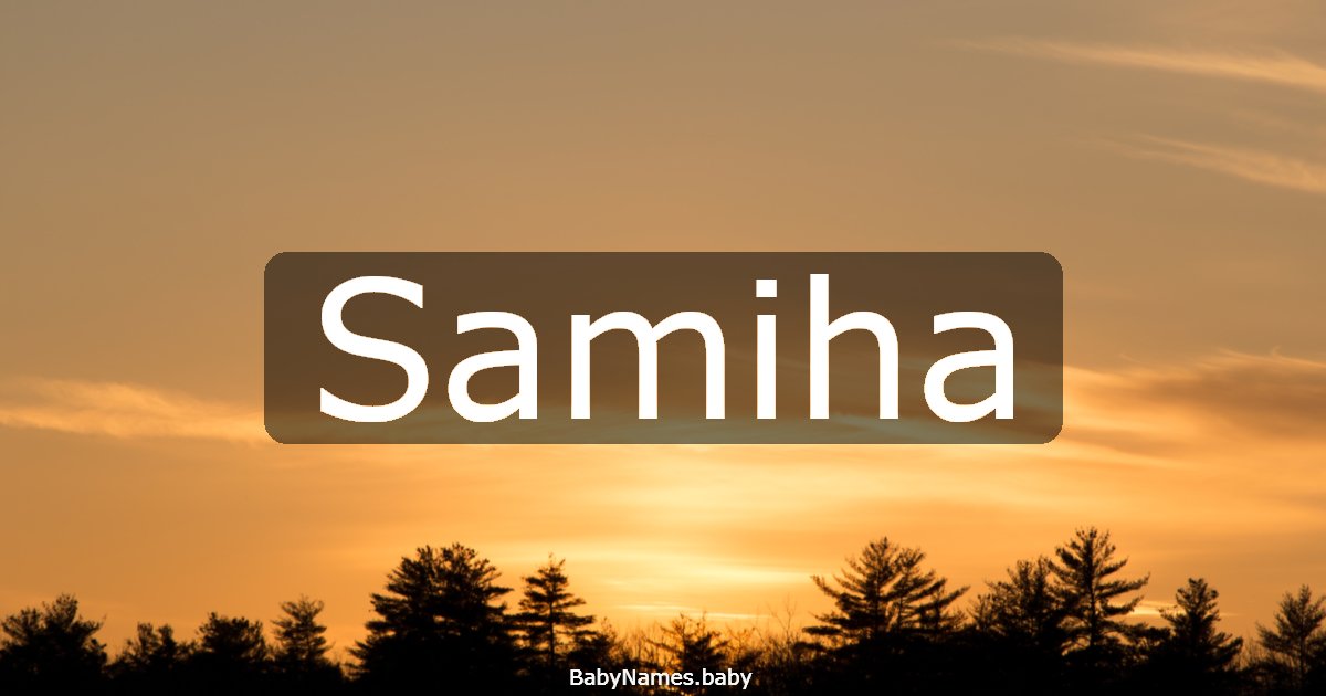 Samiha