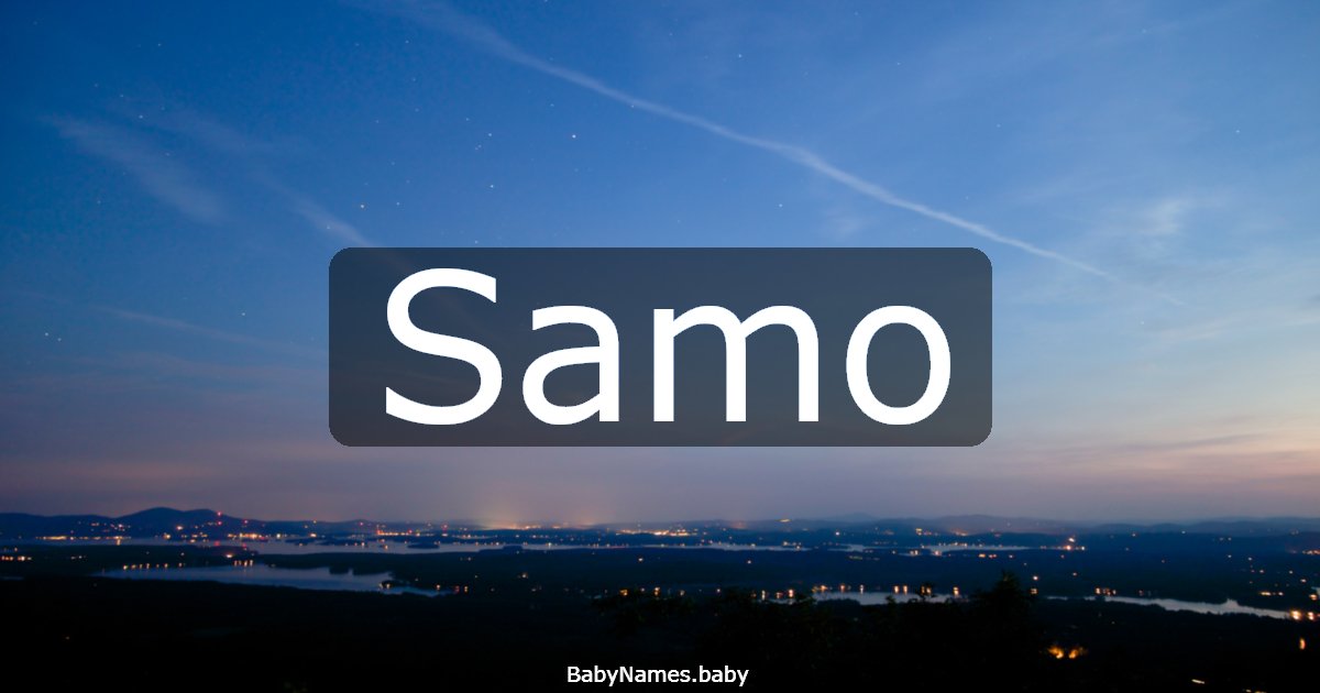 Samo