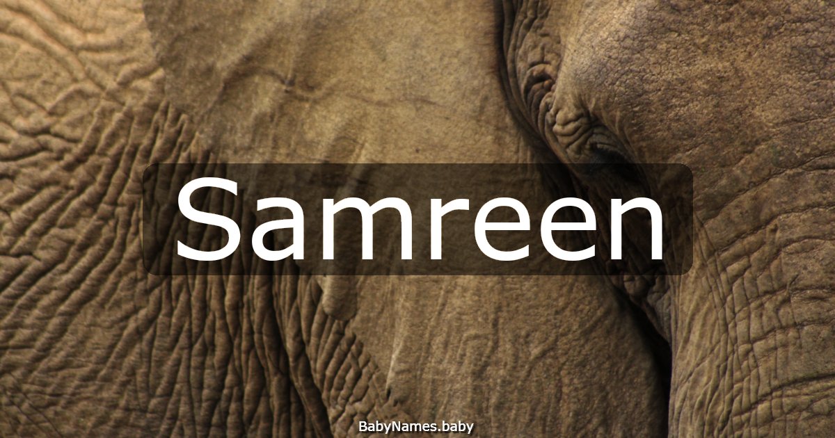 Samreen