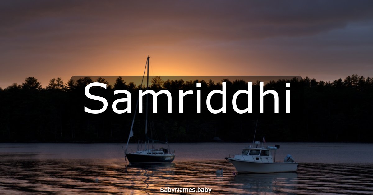 Samriddhi