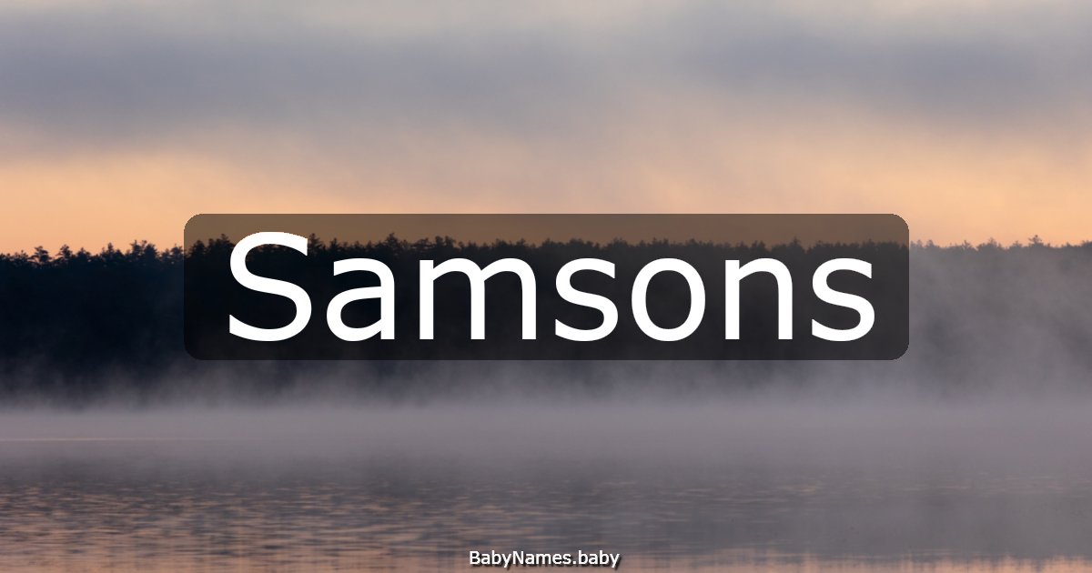 Samsons