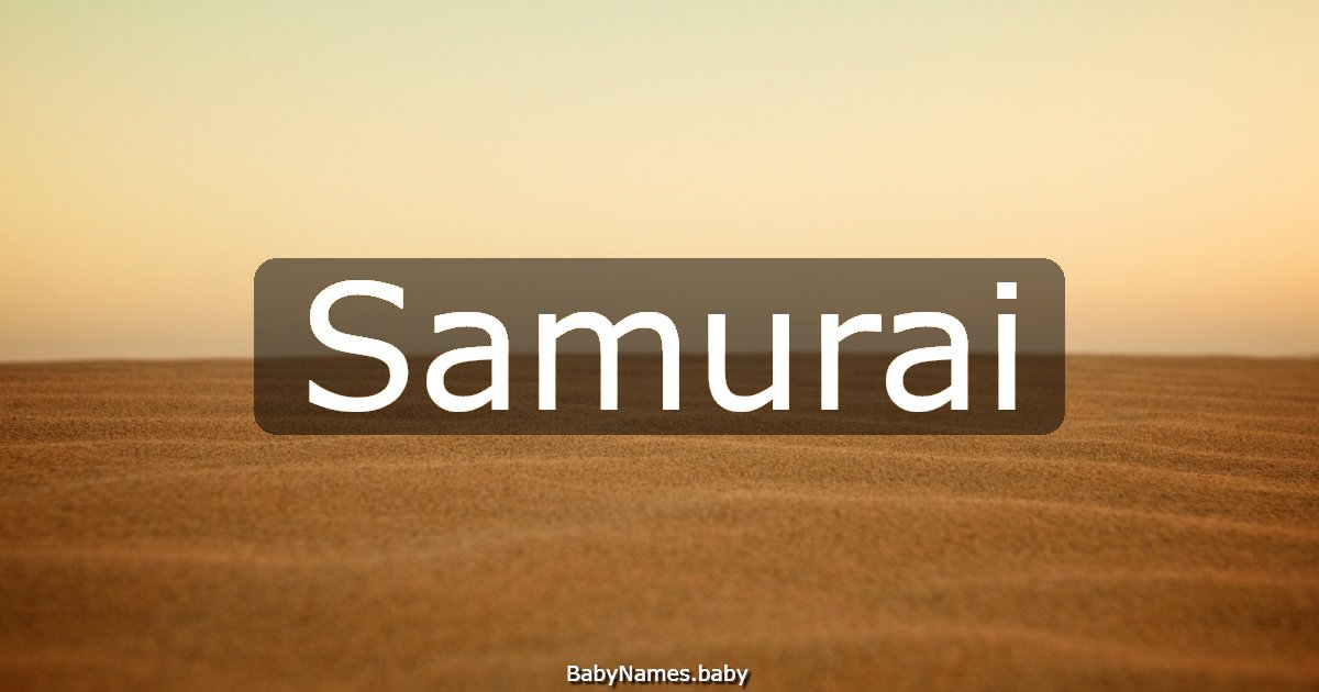 Samurai