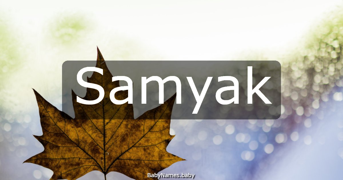 Samyak