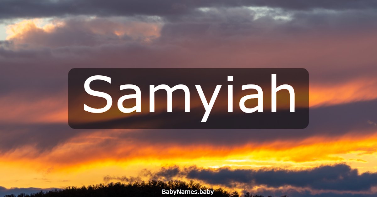 Samyiah