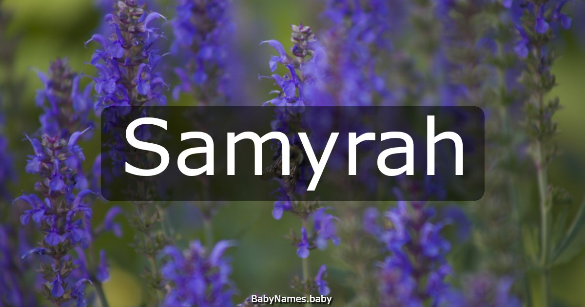 Samyrah