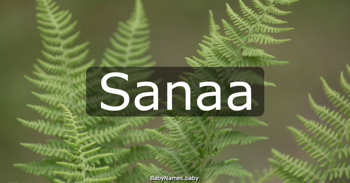 Sanaa