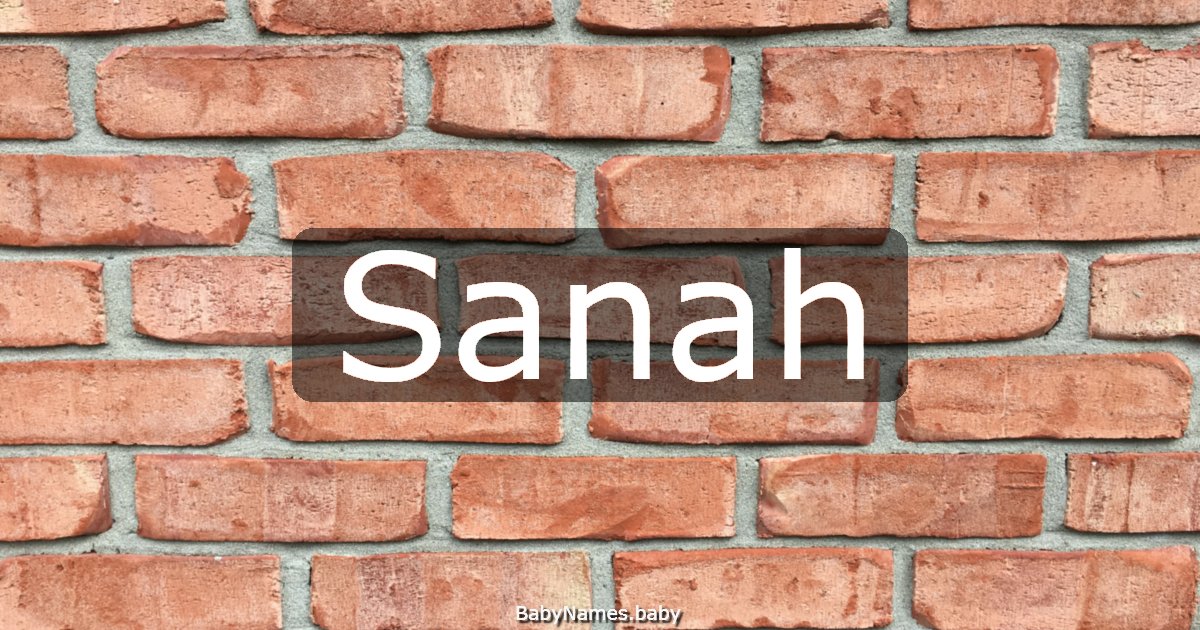 Sanah