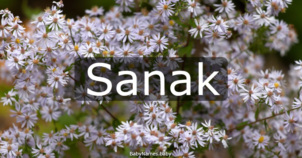 Sanak