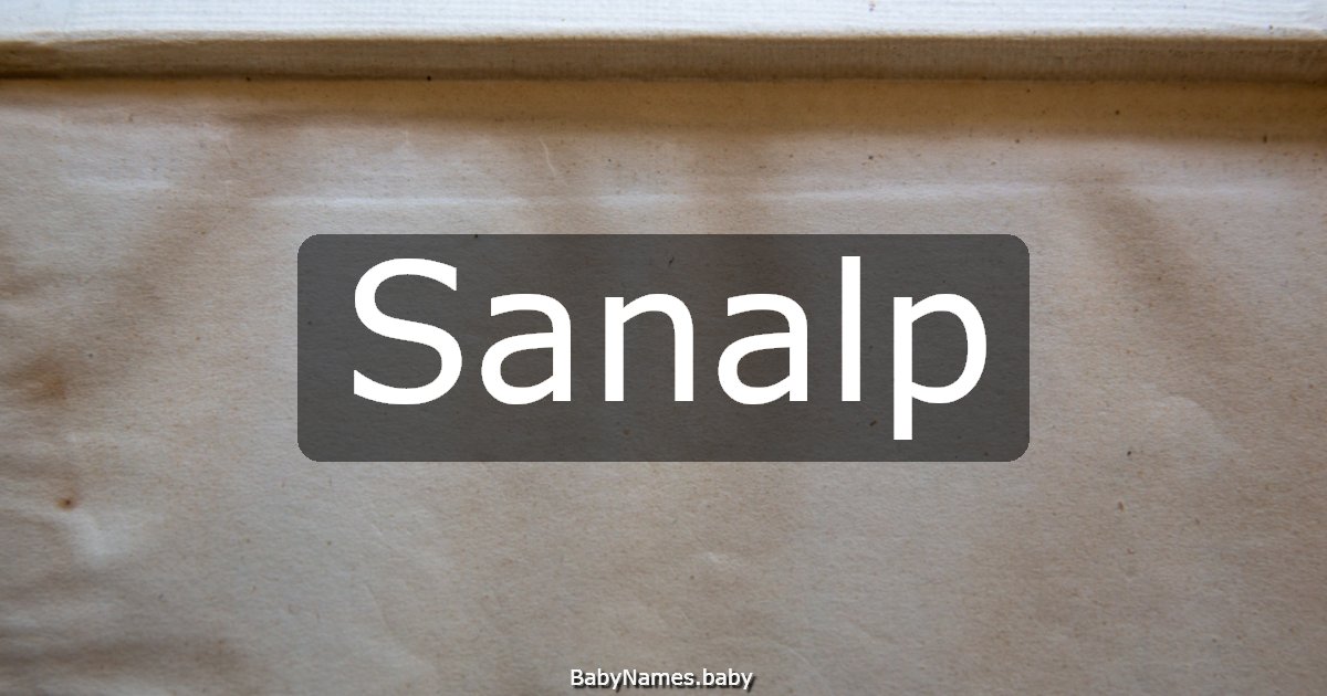Sanalp