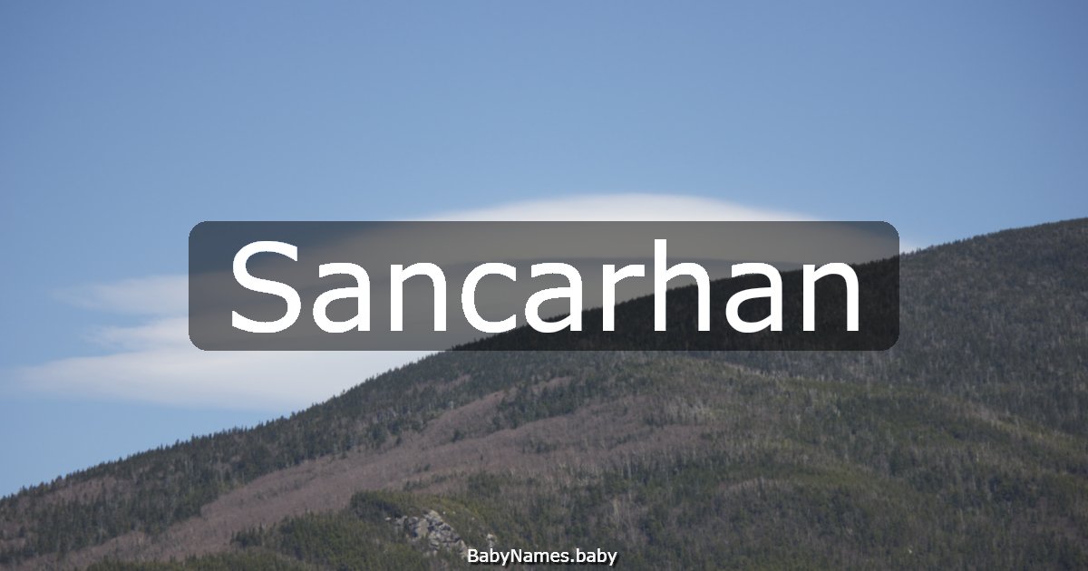 Sancarhan