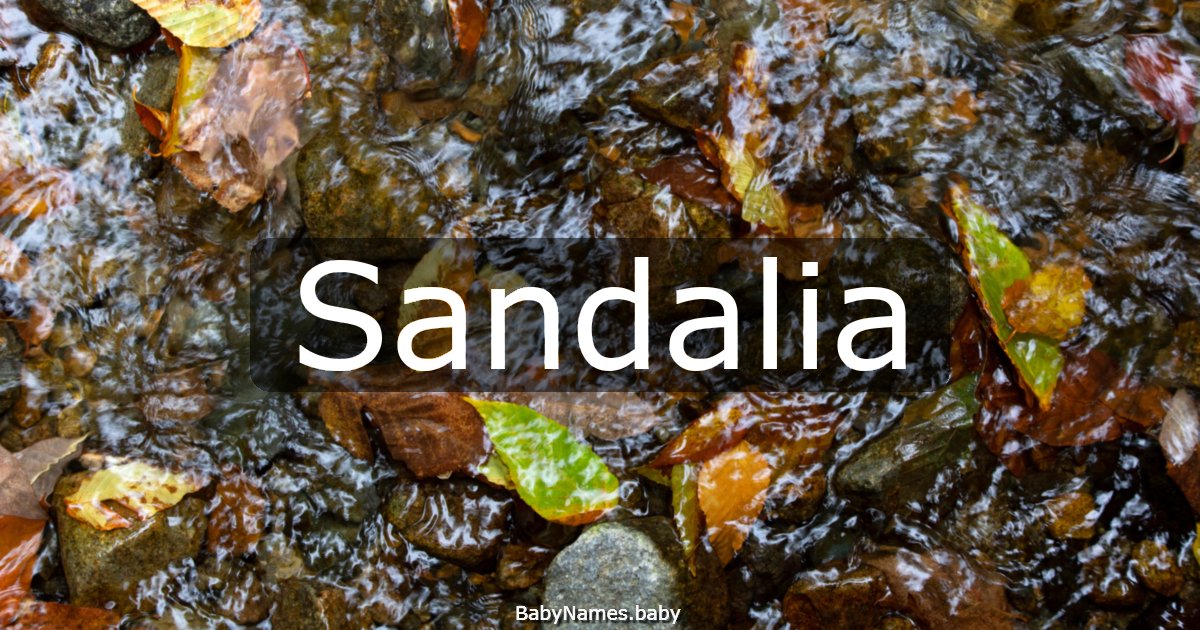 Sandalia