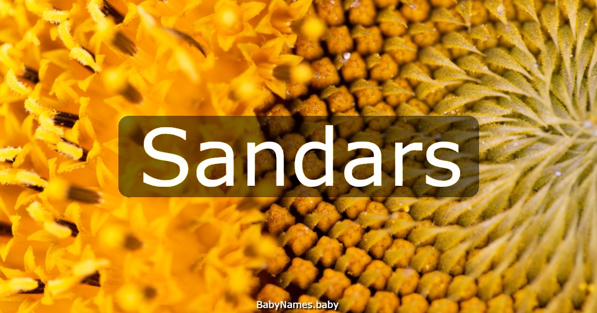 Sandars