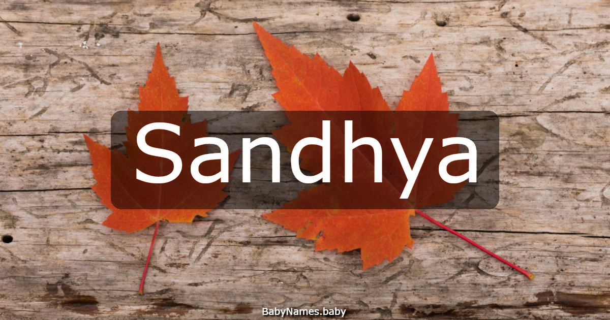Sandhya