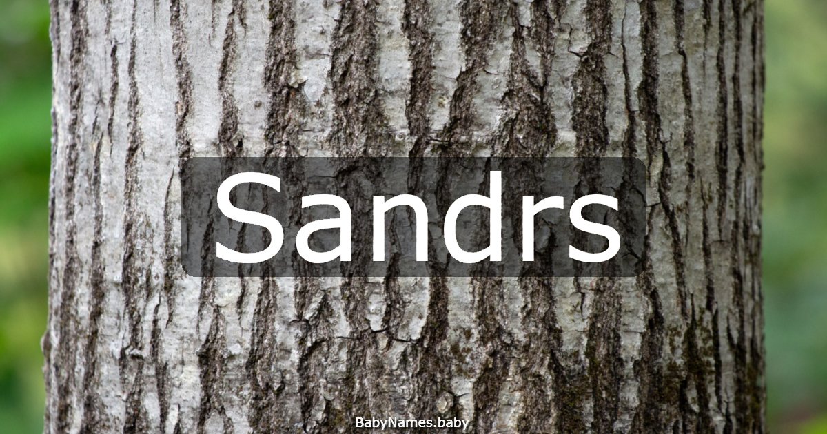 Sandrs