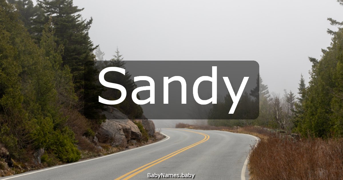 Sandy