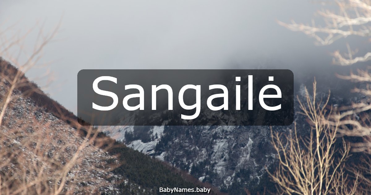 Sangailė